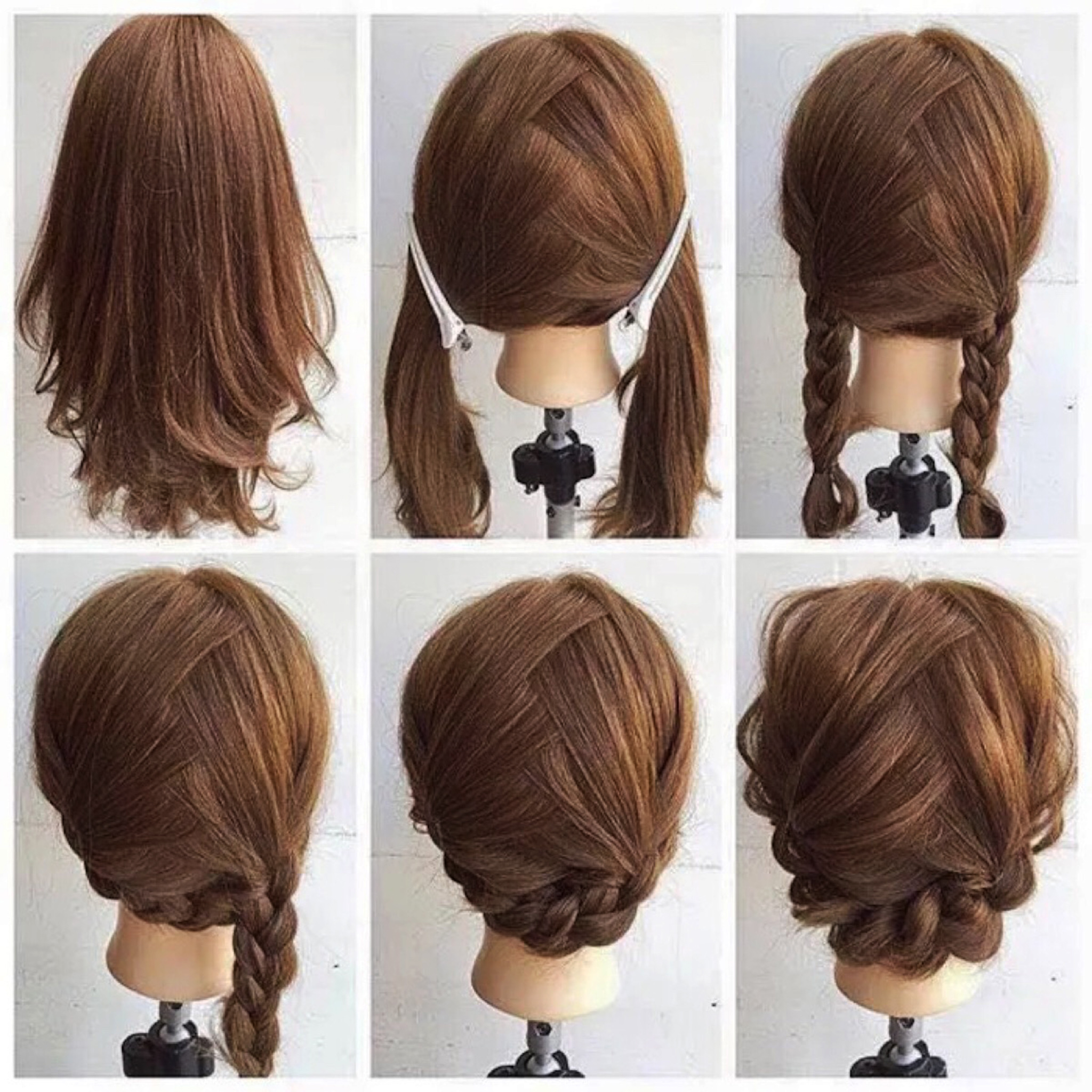 Fashionable Braid Hairstyle For Shoulder Length Hair Gymbuddy Now