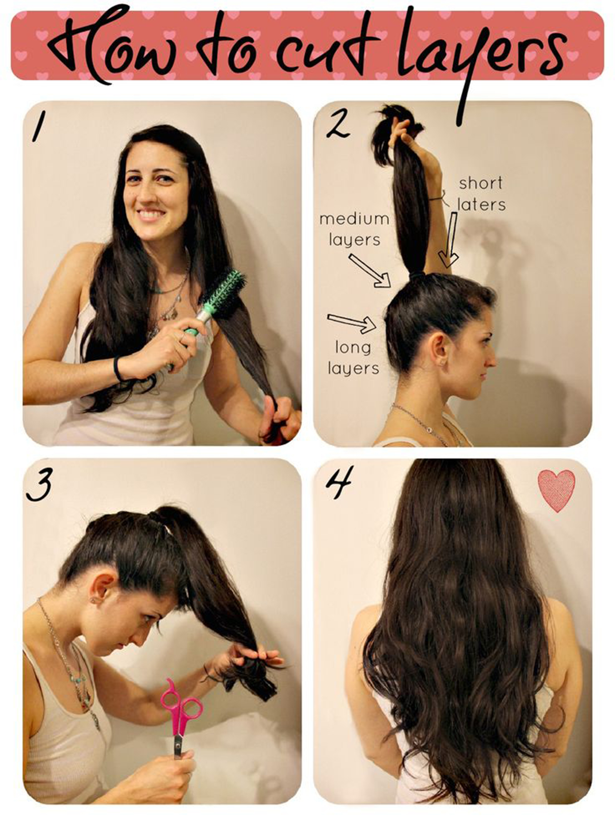 5 Easy Ways To Layer Cut Your Own Hair At Home