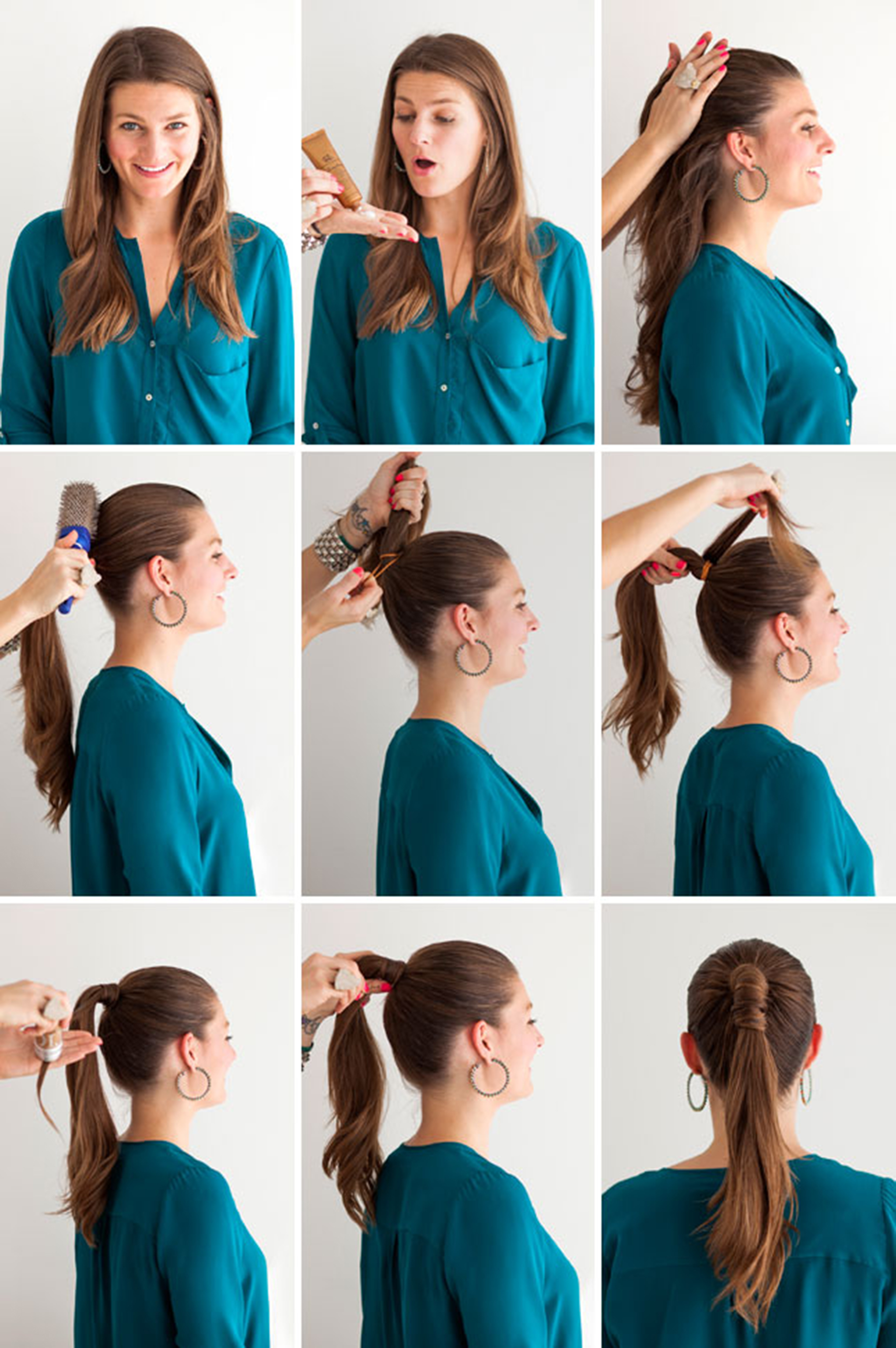 10 Easy Creative Ways To Wear A Ponytail Step By Step Tutorial 