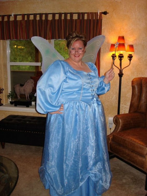 Fairy godmother shrek blue dress, Purple and azure outfit Stylevore with evening gown, gown, formal wear | Formal wear,  evening gown,  fashion design