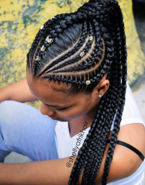 Brilliant tribal braiding inspirations | tribal braids