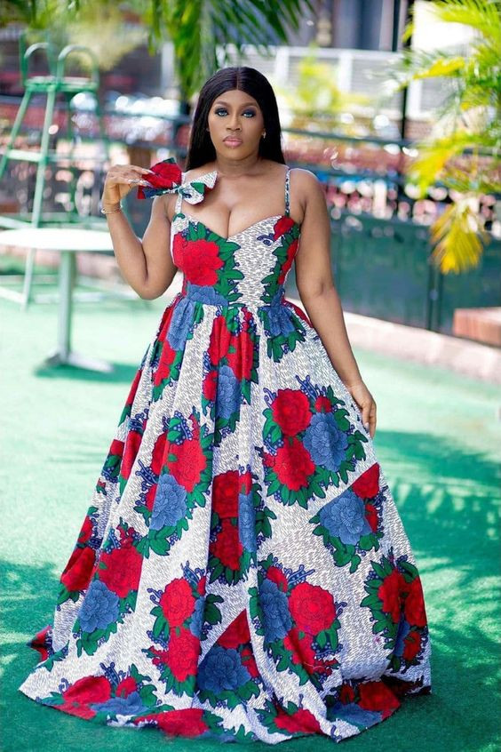 Dresses ideas african long dresses 2022, african wax prints, african dress, maxi dress, day dress