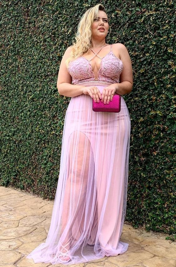 Pink Evening Dress Maxi Pleated Dress, Plus Size Concert Clothing Ideas, Gown | Wedding dress, fashion design, bridesmaid dress, light green dress, bridal party dress, vestido rosa com bordado