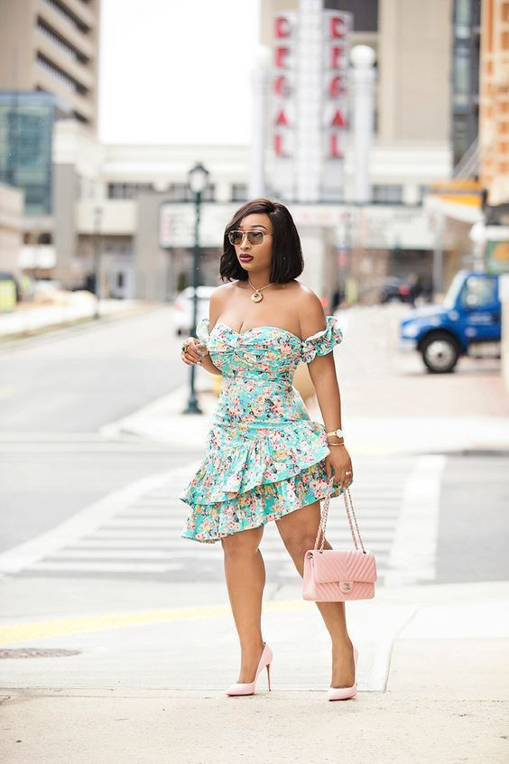 Outfit Stylevore ankara short gown styles for every woman, fashion dresses, party dress