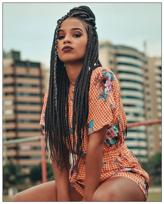 Trenzas africanas para morenas, crochet braids