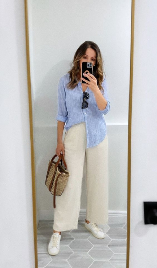 Trendy Linen Pants Fashion and Egypt Outfits Roundup!