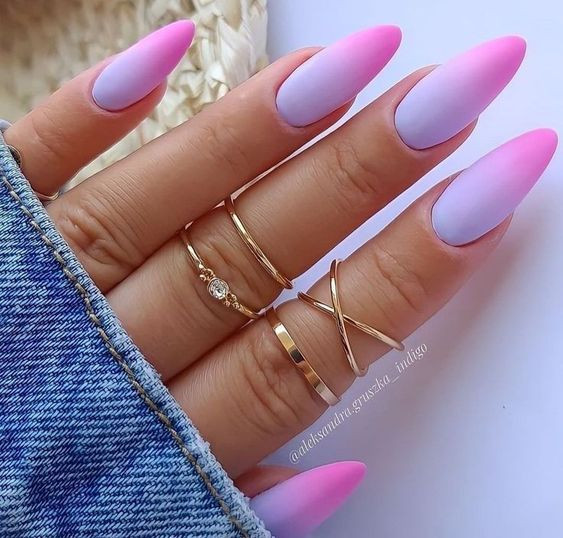 Two-tone nail designs, nail colors, simple nail designs