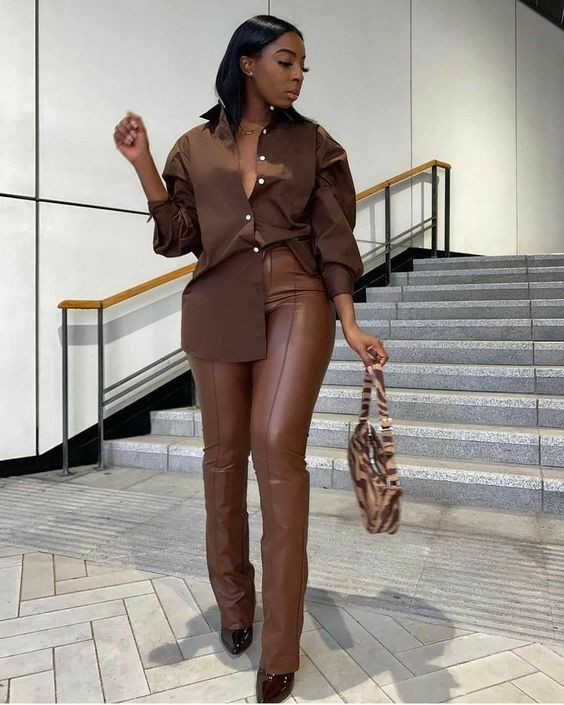 Look inspiration business women aesthetic, black woman