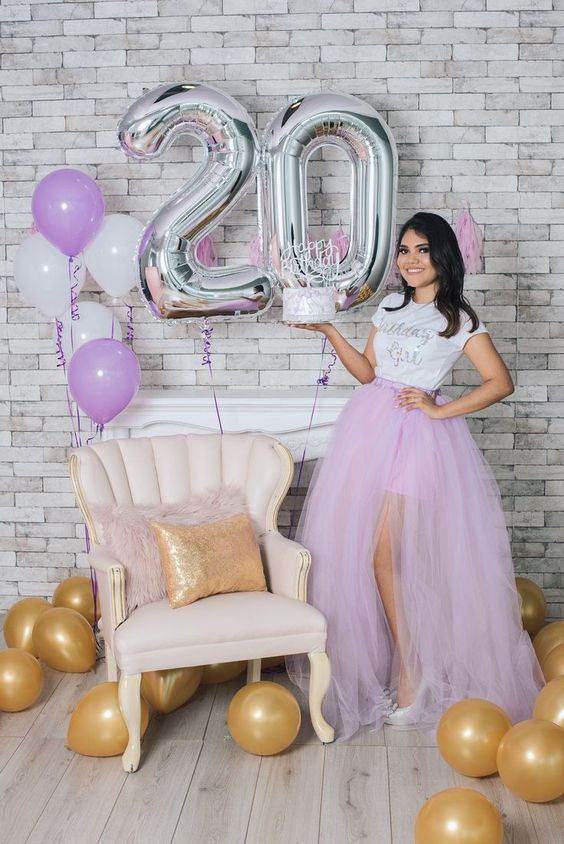 Purple And Violet Evening Dress Maxi Tutu Fit & Flare Dress, Birthday Outfit Fashion Trends, Ideas Sesion De Fotos Para Cumpleaños Mujer | Women's dress