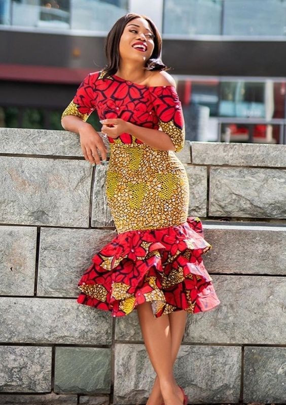 Clothing ideas ankara chitenge dresses africantips ankara dress, african wax prints