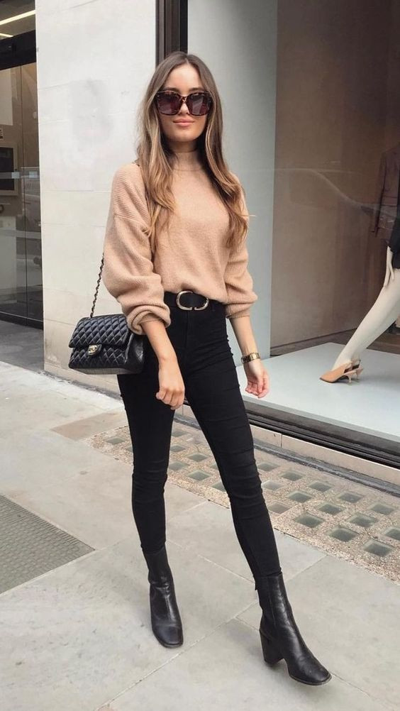 Aesthetic Outfit Trends With Black Casual Trouser, Elegant Classy Outfits | Casual wear, classy dress