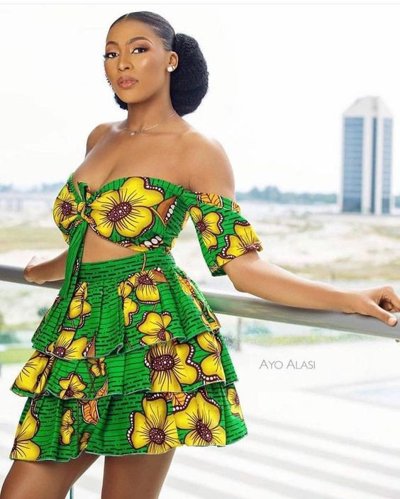 Ankara short gown styles, beautiful ankara gowns