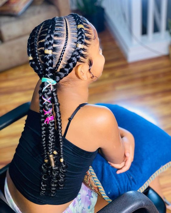 Black girls hairstyles braids, mohawk hairstyle