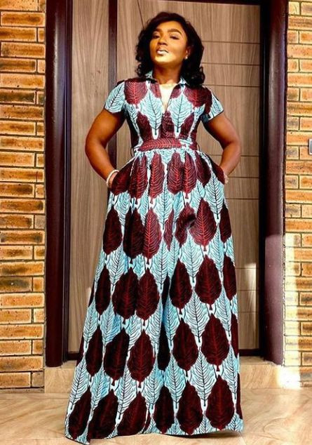 Outfit inspiration with day dress, one-piece garment, african print dresses