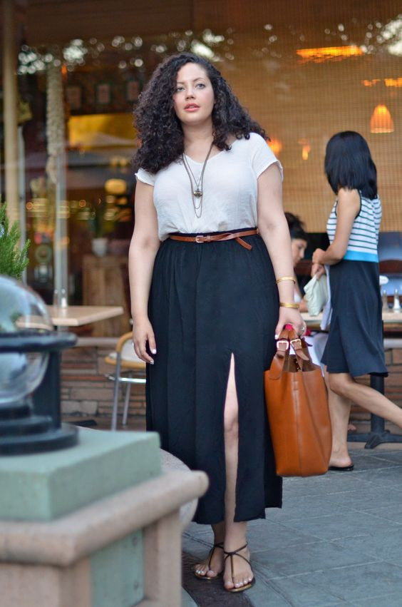 Curvy plus size summer outfits