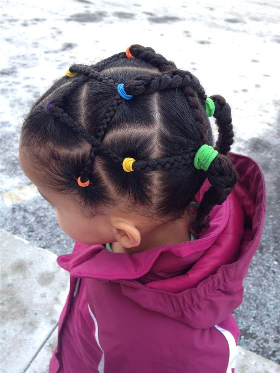 Outfit inspiration black kid pigtails, fashion accessory