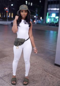 Baddie Birthday Fashion Tips With White Legging, Fashion Model