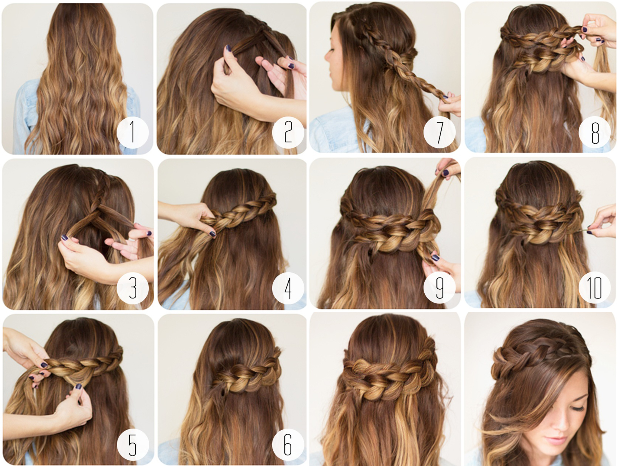 1. Wrap Around Braid