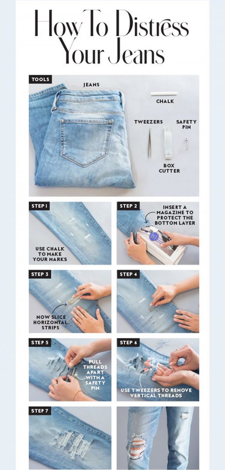 10 Brilliant Denim Tricks Everyone Who Wears Jeans Has To Know