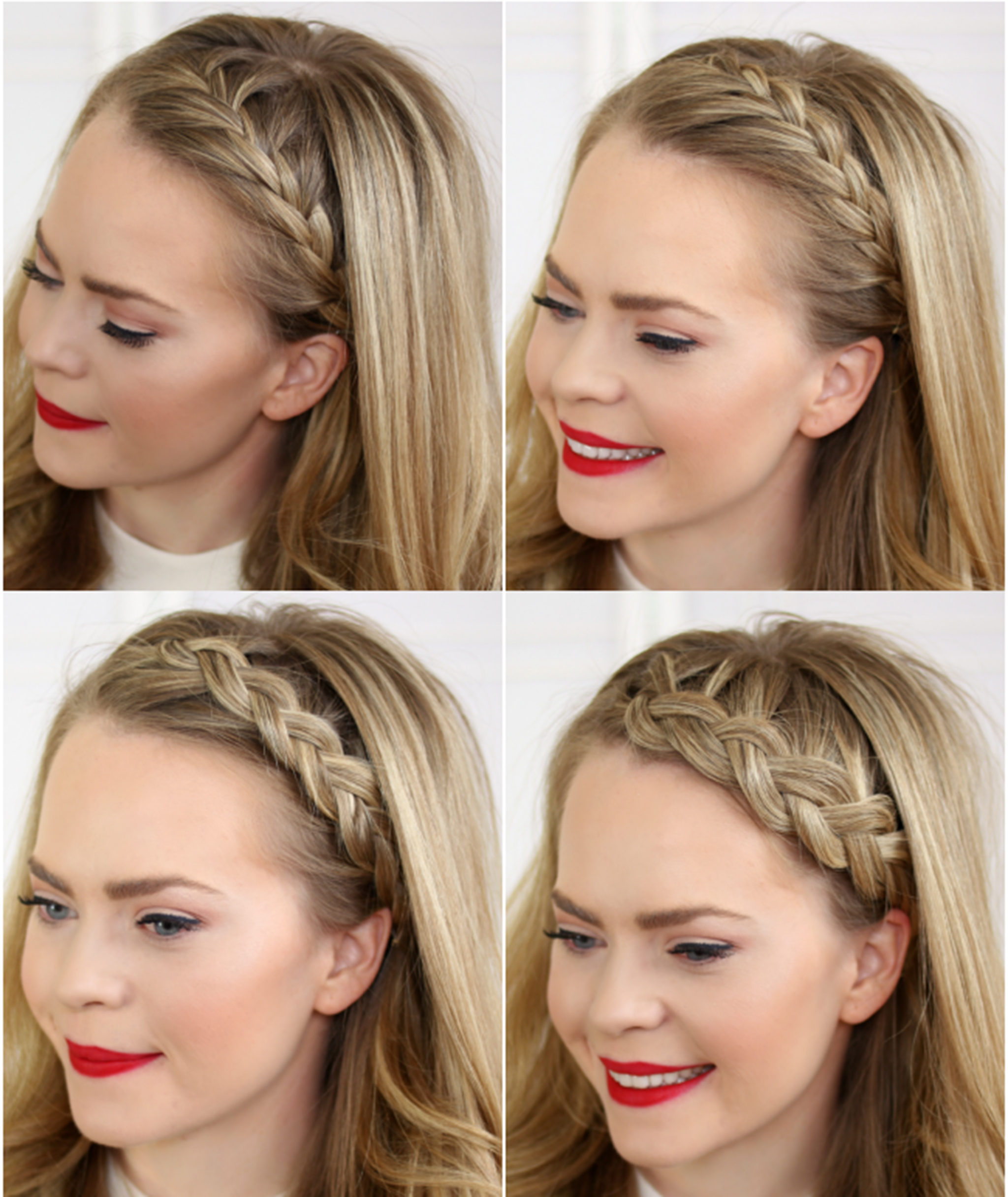 3. Headband Braid