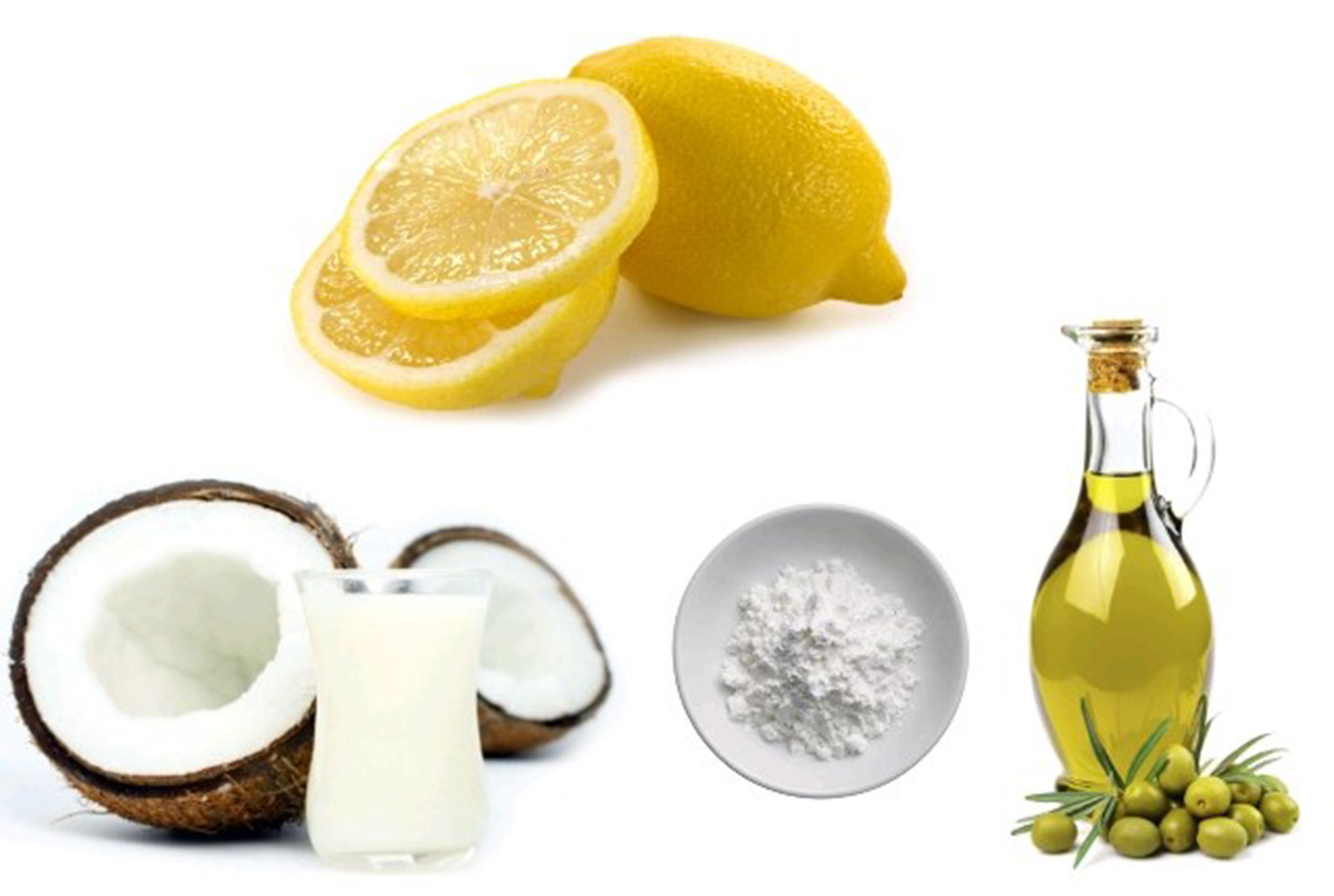 Coconut-Milk-Olive-Oil-Cornstarch-And-Lemon-Juice