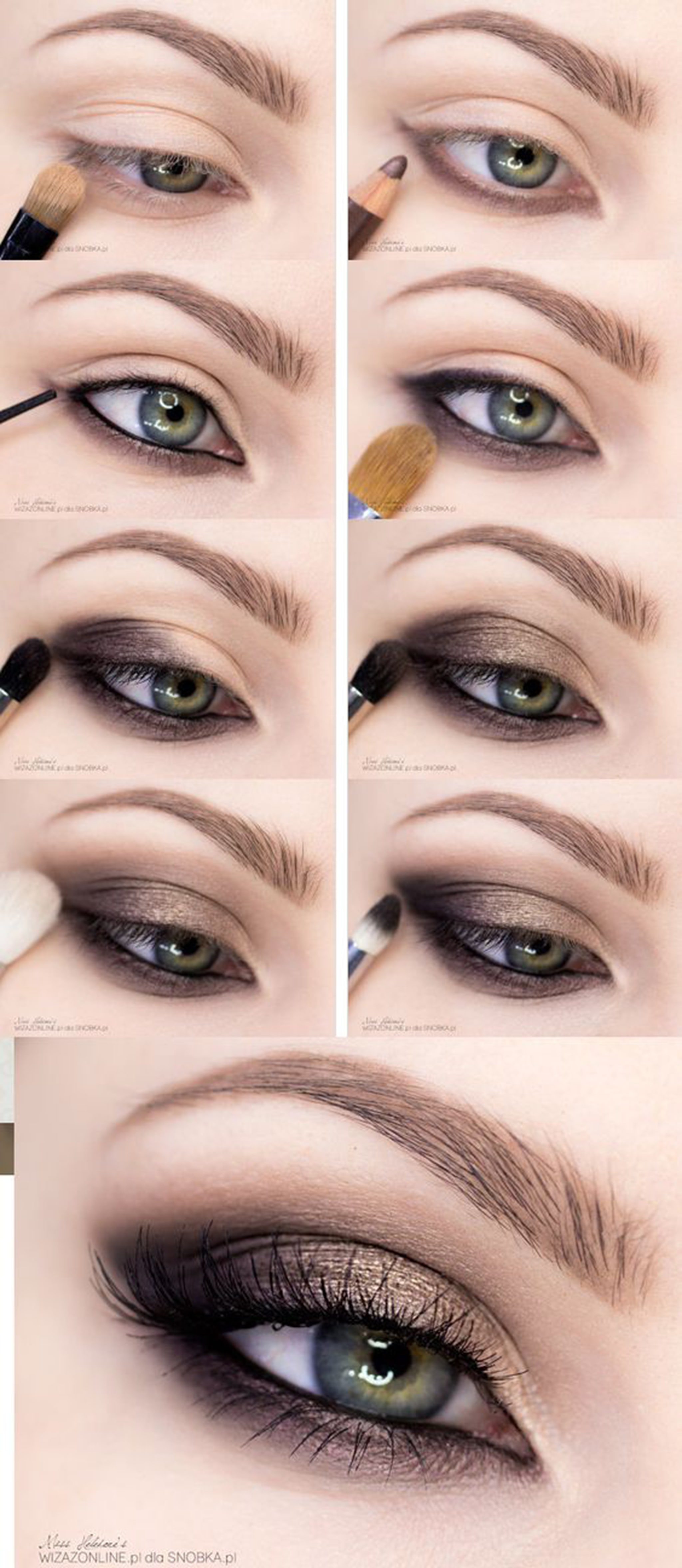 5 step by step smokey eye makeup tutorials for beginners