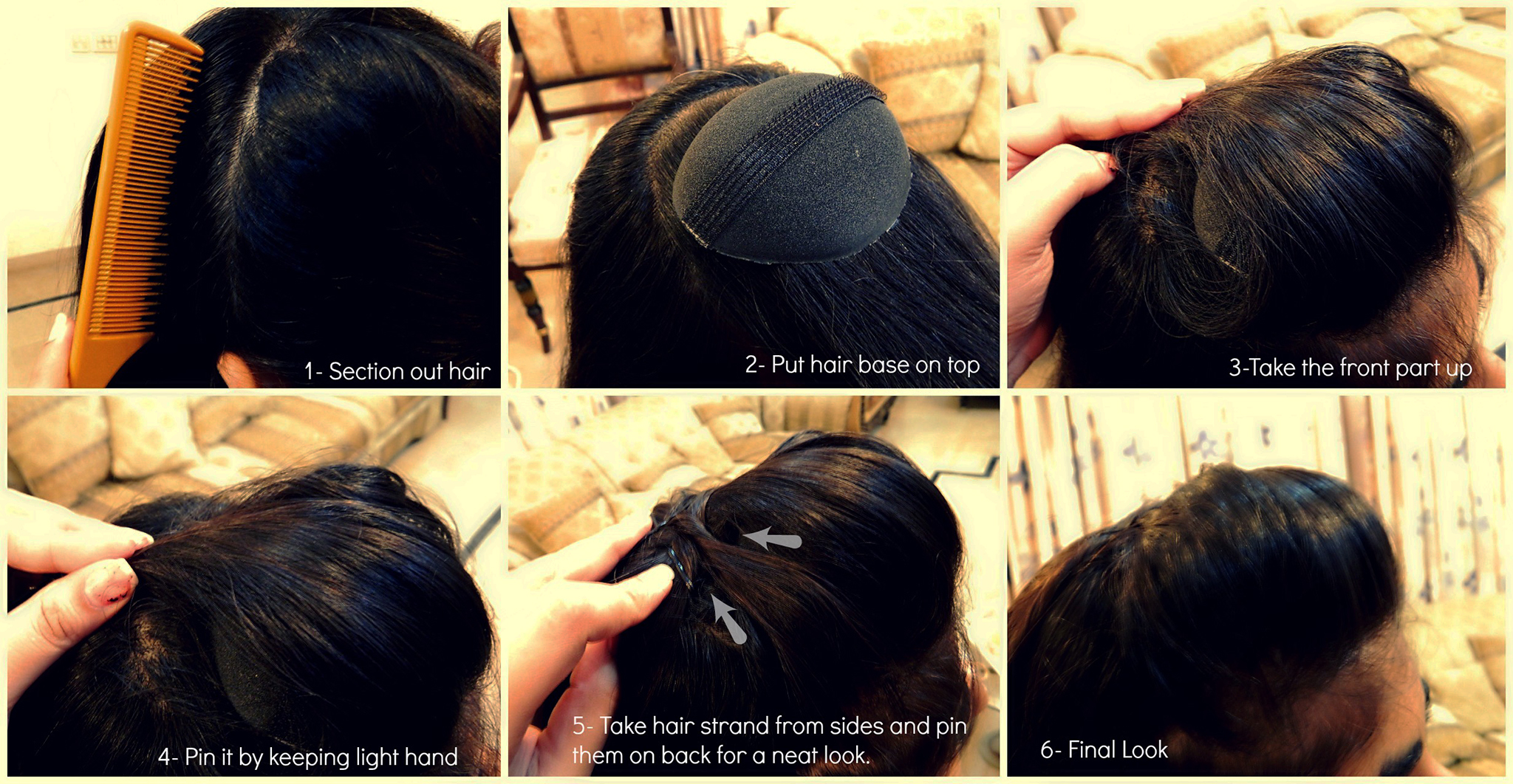 4 Coolest Puff Hairstyles Step By Step - Tutorial