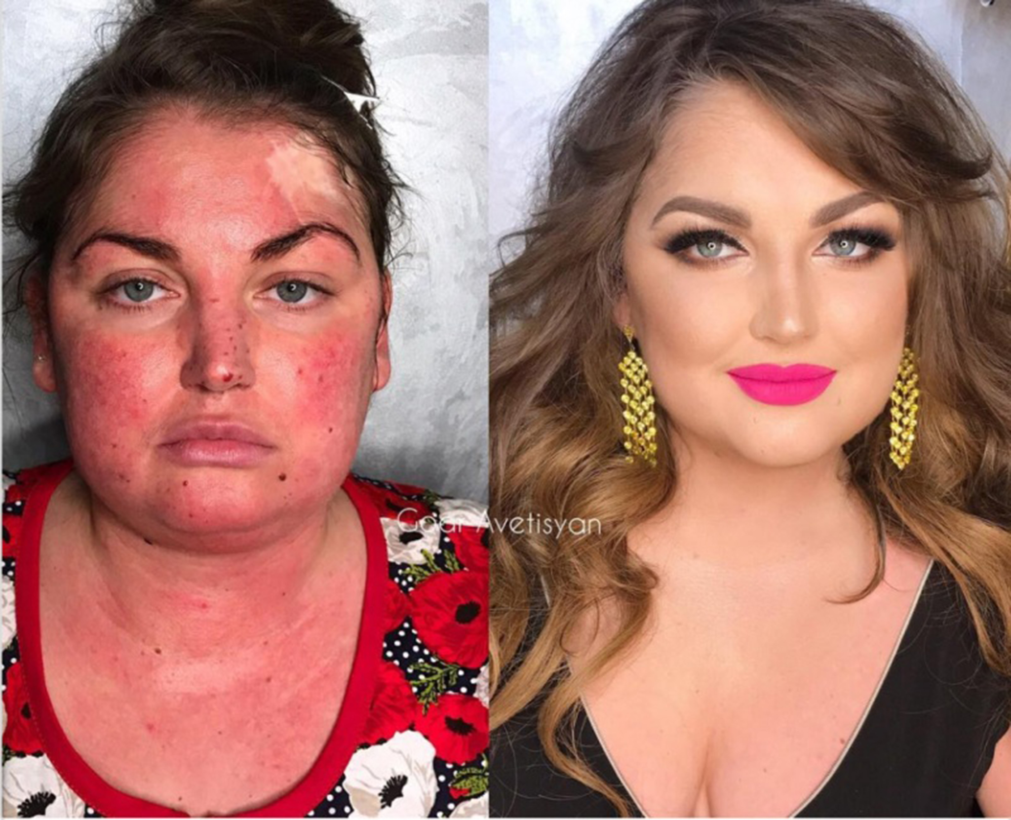 16 Before And After Makeup Transformations Photos Power Of Makeup