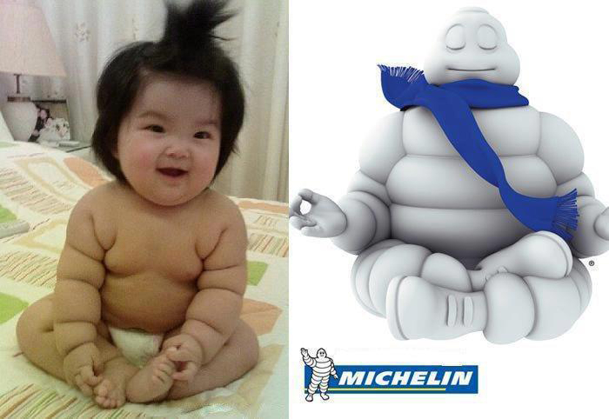 10 This Baby & The Michelin Man