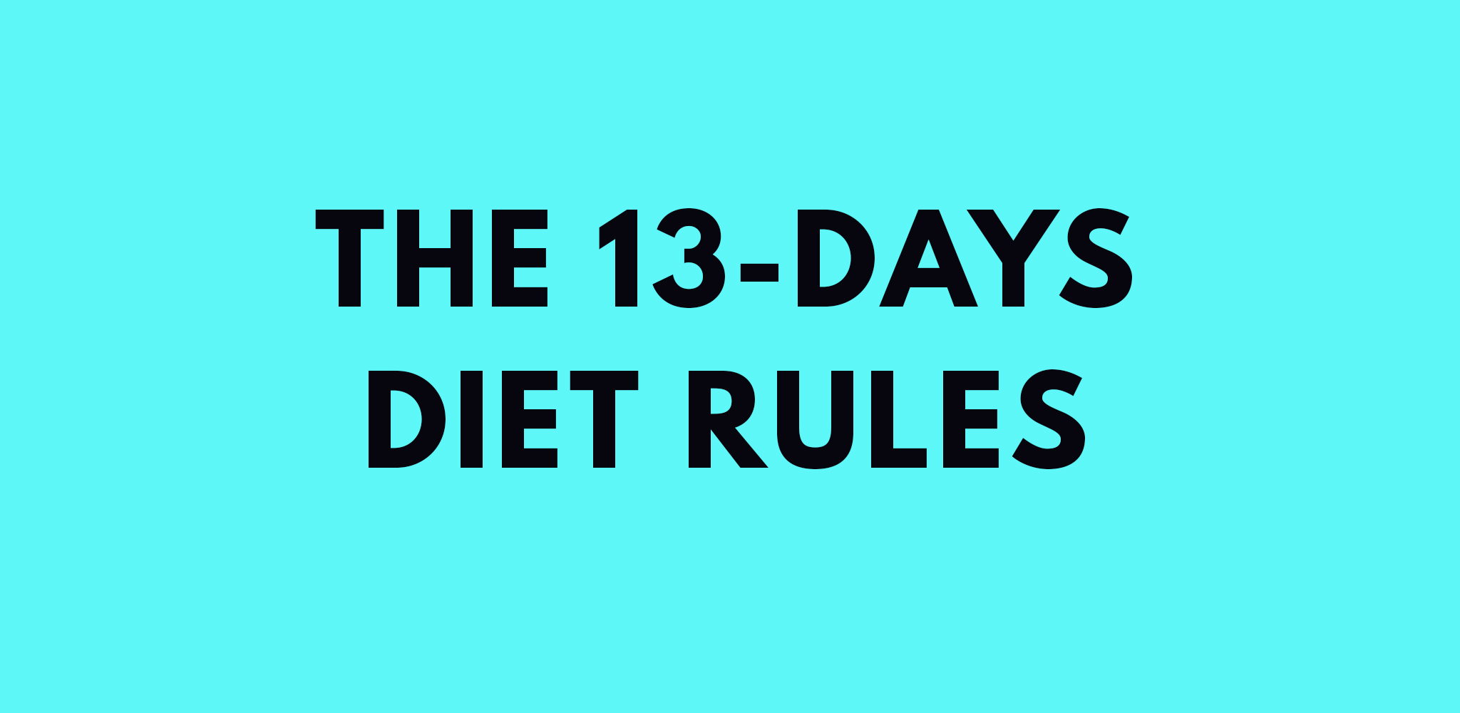 13 Day Diet Plan That Helps You Lose Up To 40 Pounds Lose Weight Recipes