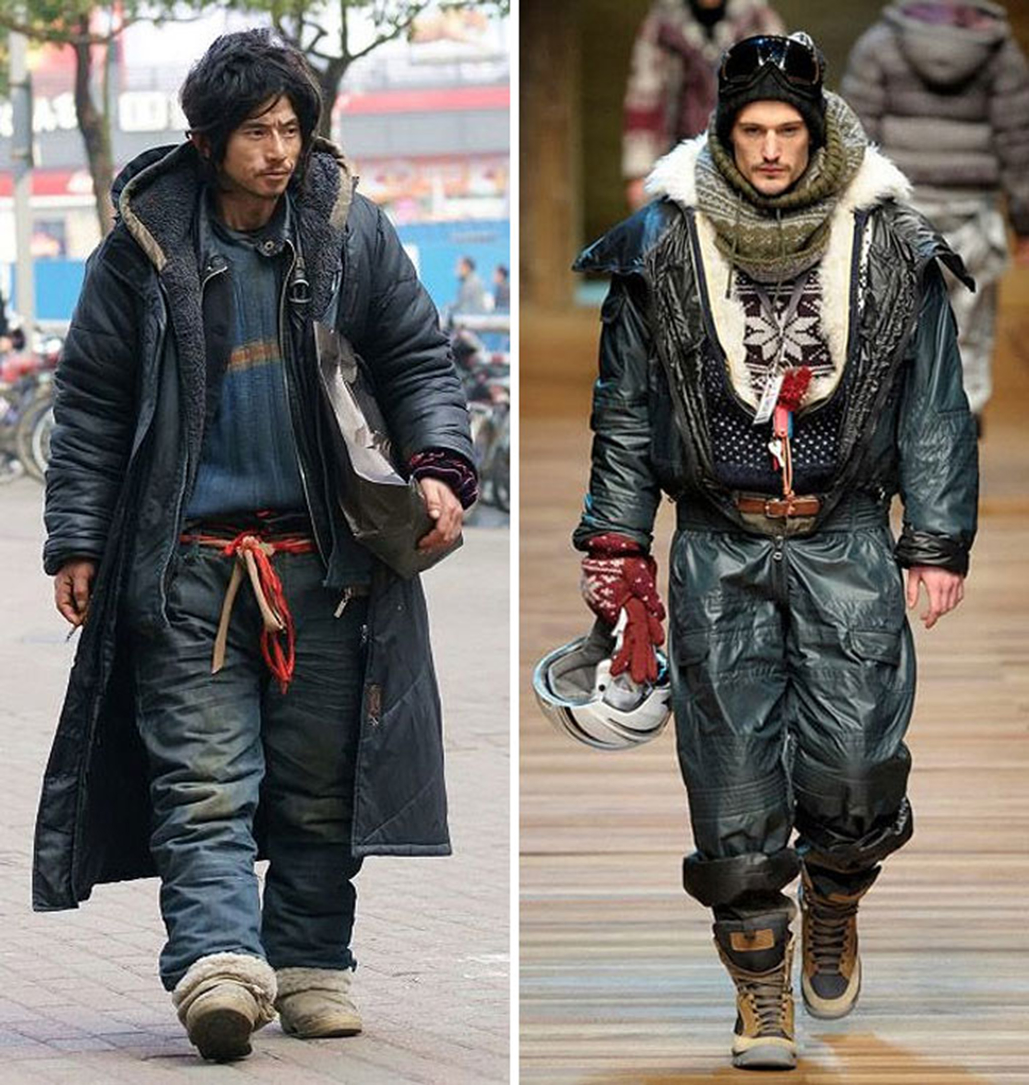 3 Homeless Guy Looks Like High Fashion Model