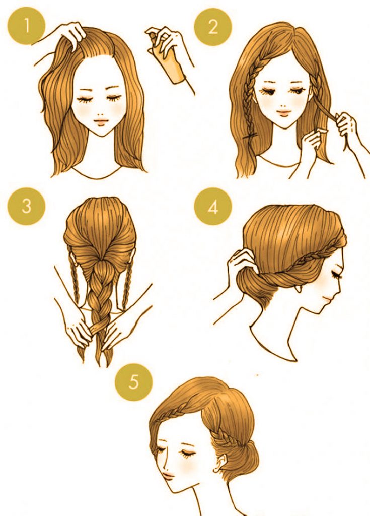 10 of The Most Easiest Hairstyle That You Can Do In 3-Minutes ...