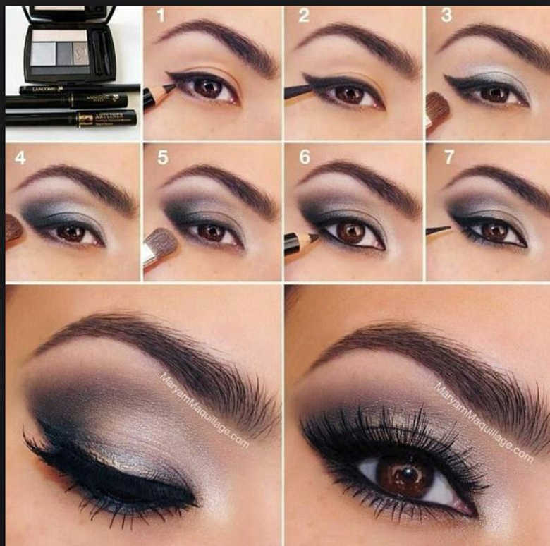 Step By Step Tutorials For Beginners To Get The Perfect Smokey Eyes